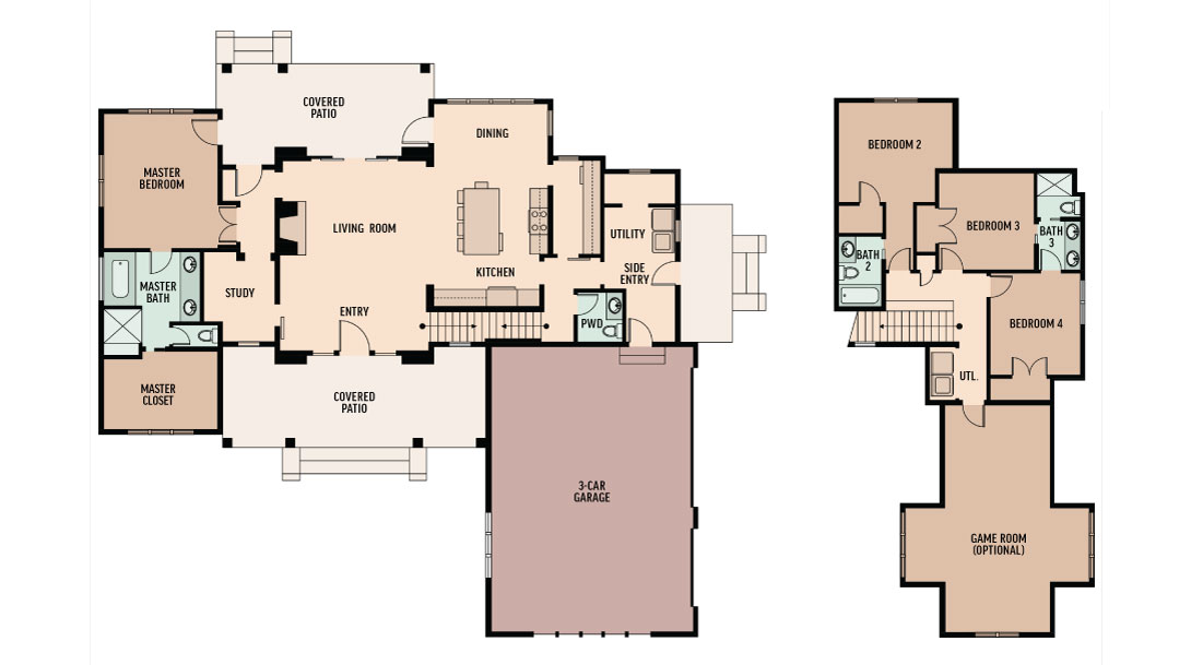 Tyrian Designer Homes Floorplans, House Plans With No Formal Living Room Or Dining